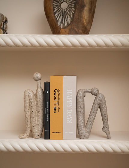 Ornament / Bookend Human Beige