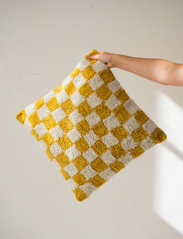 Cushion Yellow Cotton