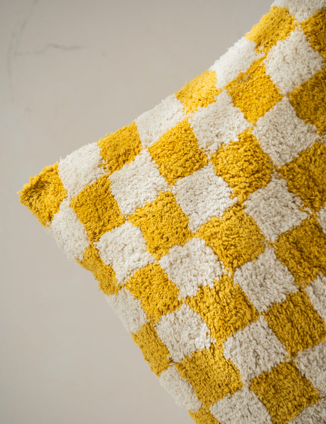 Cushion Yellow Cotton