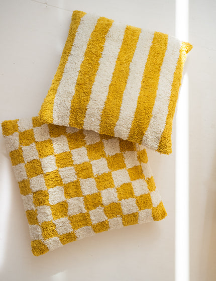 Cushion Yellow Cotton