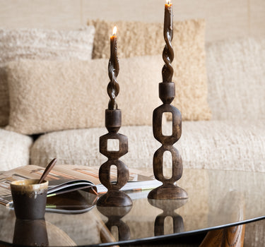 Candle Holder Brown Hadley / Payton