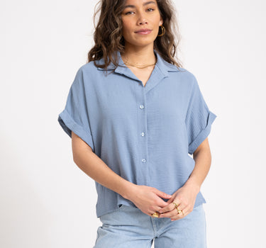 TILTIL Ciara Bluse Faded Blue