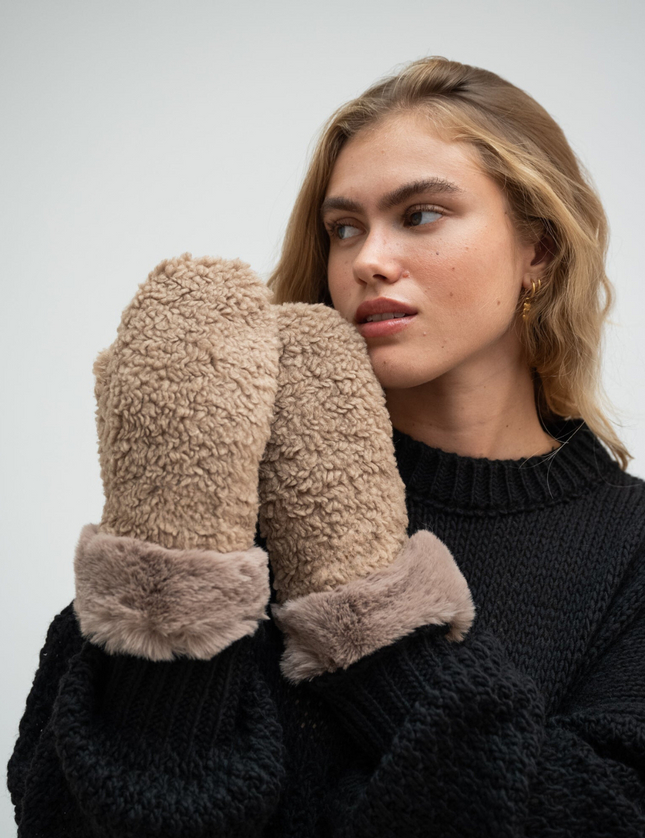 Mittens Aletsch Taupe