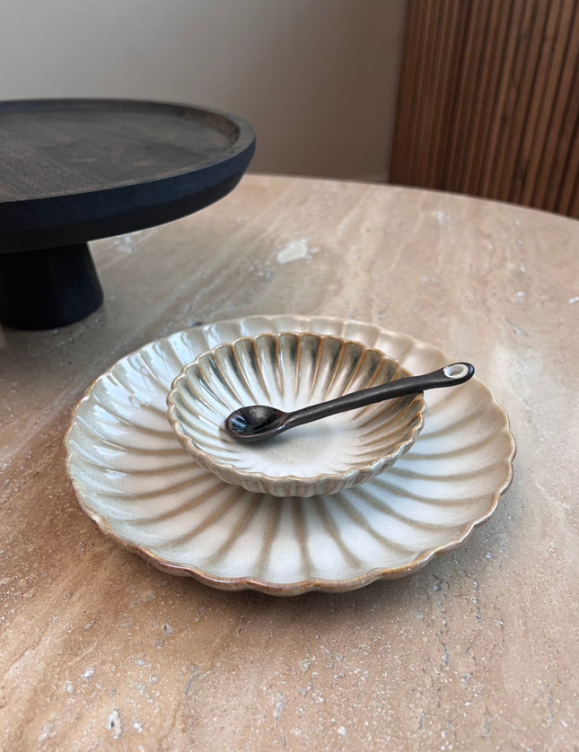 Astera Breakfast Plate Pearl