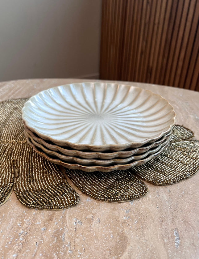 Astera Breakfast Plate Pearl