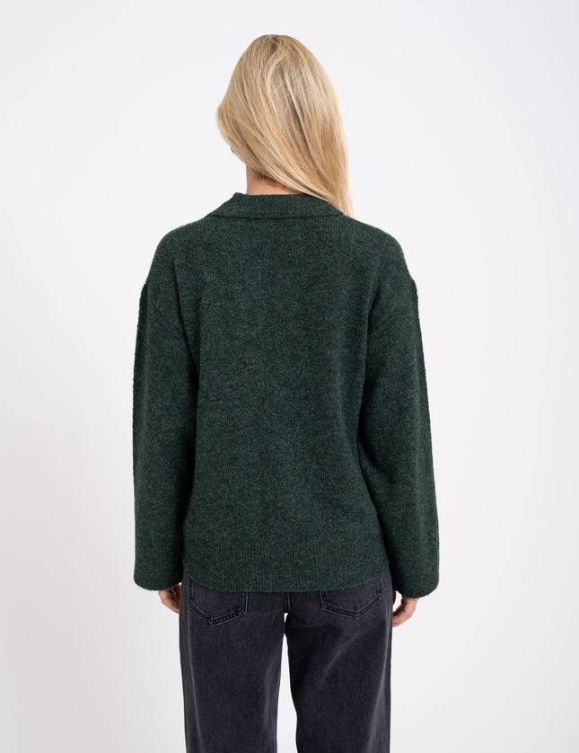 Ariella Polo Neck Knit Rosin - Things I Like Things I Love