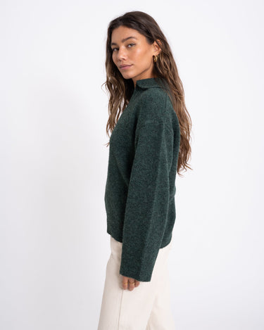 Ariella Polo Neck Knit Rosin - Things I Like Things I Love