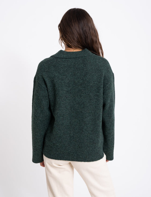 Ariella Polo Neck Knit Rosin - Things I Like Things I Love