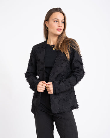 Augustina Loose Blazer Black - Things I Like Things I Love