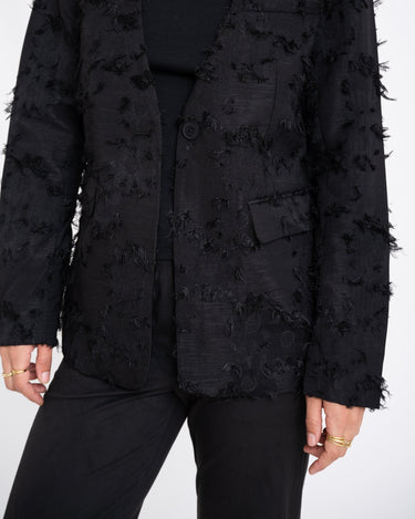 Augustina Loose Blazer Black - Things I Like Things I Love