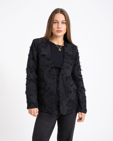 Augustina Loose Blazer Black - Things I Like Things I Love