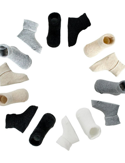 Babies Basic Socks Giftbox 7PACK - Unisex - Things I Like Things I Love