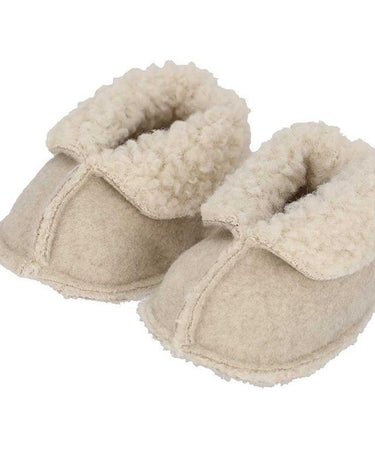 Baby Booties New Born Beige - Things I Like Things I Love