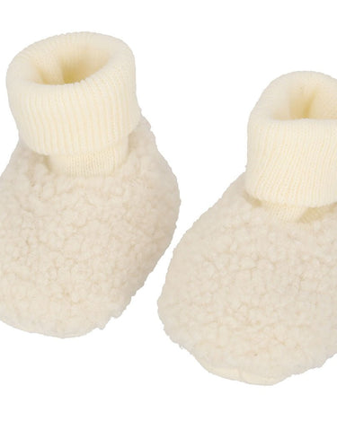 Baby Boots Knitted Creme - Things I Like Things I Love