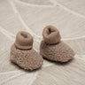 Baby Boots Knitted Taupe - Things I Like Things I Love