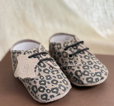 Baby Leather Shoes Leopard - Things I Like Things I Love