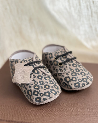 Baby Leather Shoes Leopard - Things I Like Things I Love