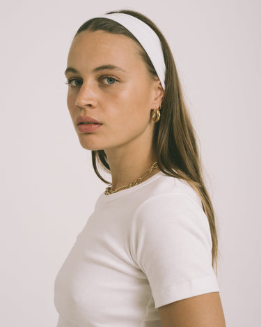 Basic Headband White - Things I Like Things I Love