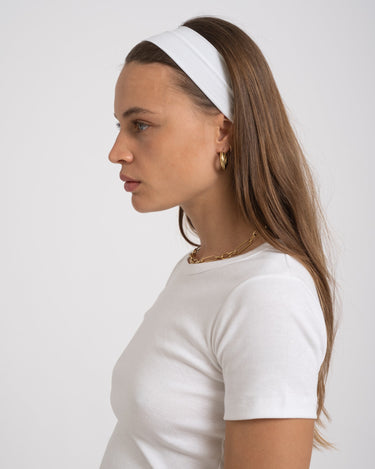 Basic Headband White - Things I Like Things I Love