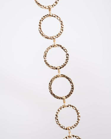 Belt Chain Hammered Gold - Things I Like Things I Love