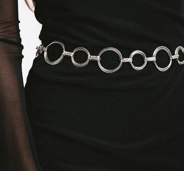 Belt Chain Roundy Silver - Things I Like Things I Love