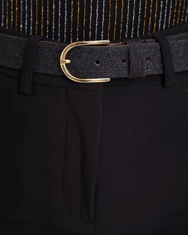 Belt Glitter Black - Things I Like Things I Love