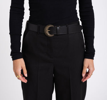 Belt Leather Black Esmeralda Sauvage - Things I Like Things I Love