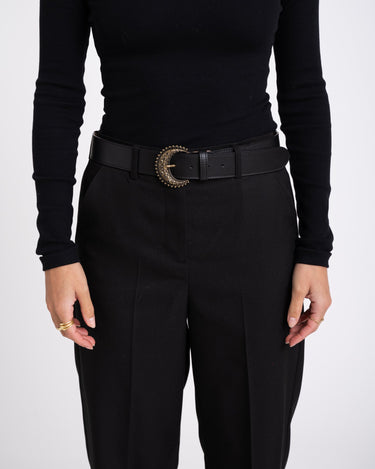 Belt Leather Black Esmeralda Sauvage - Things I Like Things I Love