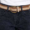 Belt Leather Louise Classic Grain Nude - Things I Like Things I Love