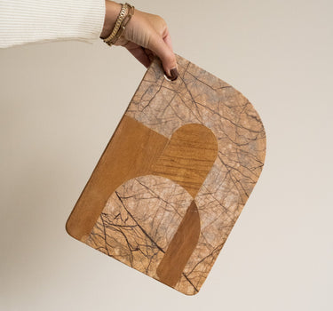 Bloomingville - Cutting Board Abrianna Marble Brown - Things I Like Things I Love