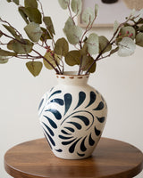 Bloomingville - Hand Painted Vase Heikki Stoneware