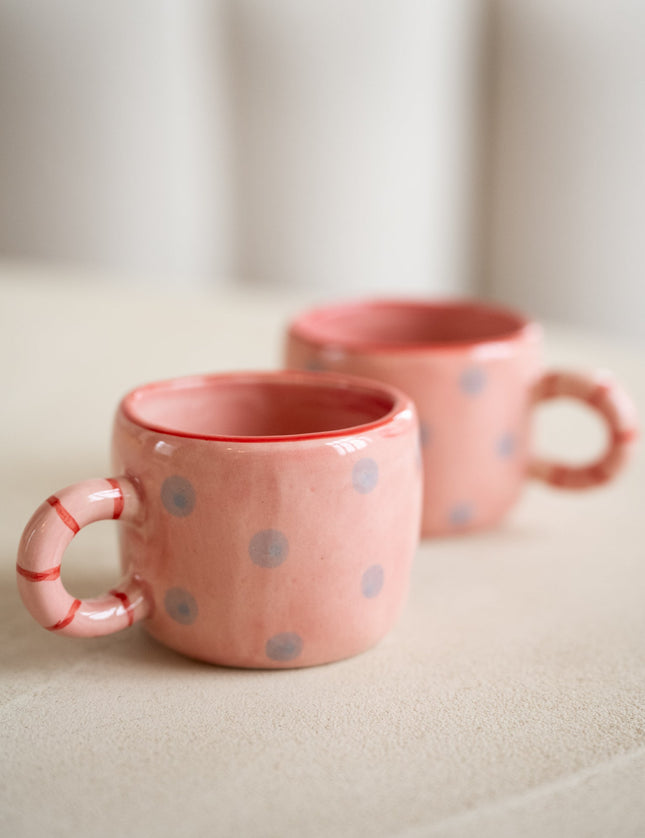 Bloomingville - Nini Mug Pink - Things I Like Things I Love