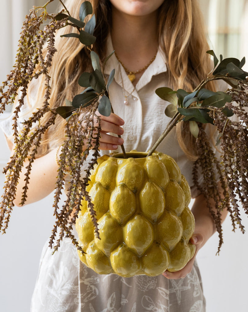 Bloomingville - Vase Lemon - Things I Like Things I Love