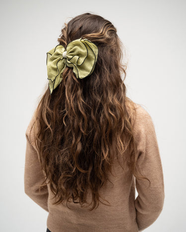 Bow Clip Lime Green - Things I Like Things I Love