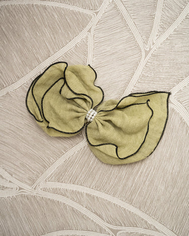 Bow Clip Lime Green - Things I Like Things I Love