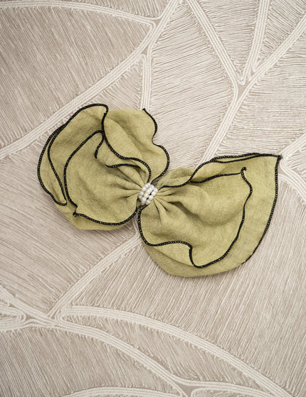 Bow Clip Lime Green - Things I Like Things I Love