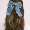 Bow Hair Clip Denim - Things I Like Things I Love