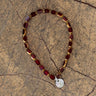 Bracelet Charlie Bead Bordeaux Red - Things I Like Things I Love