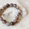 Bracelet Chunky Bead Brown - Things I Like Things I Love