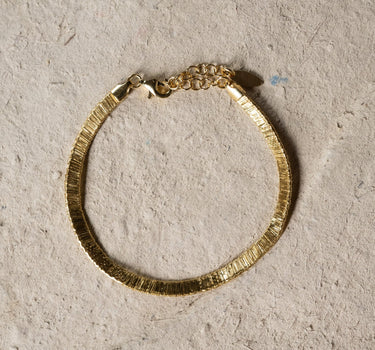 Bracelet Fancy Snake Gold - Things I Like Things I Love