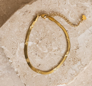 Bracelet Festive Snake Gold - Things I Like Things I Love