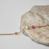 Bracelet Gemstone Pink Gold - Things I Like Things I Love