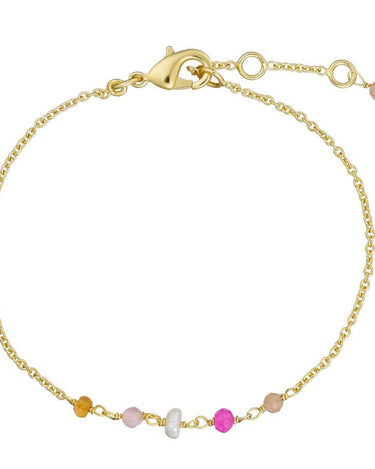 Bracelet Gemstone Pink Gold - Things I Like Things I Love