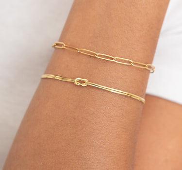 Bracelet Gold Knot - Things I Like Things I Love