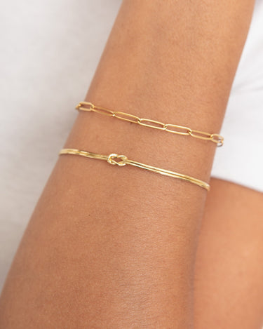 Bracelet Gold Knot - Things I Like Things I Love