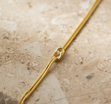 Bracelet Gold Knot - Things I Like Things I Love