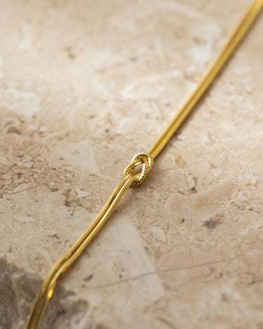 Bracelet Gold Knot - Things I Like Things I Love