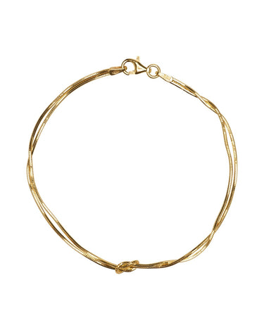 Bracelet Gold Knot - Things I Like Things I Love