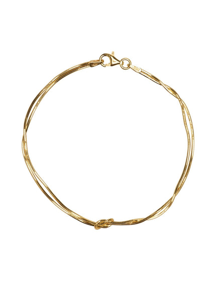 Bracelet Gold Knot - Things I Like Things I Love