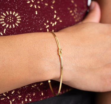 Bracelet Gold Knot - Things I Like Things I Love